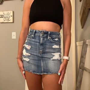American Eagle Jean Skirt